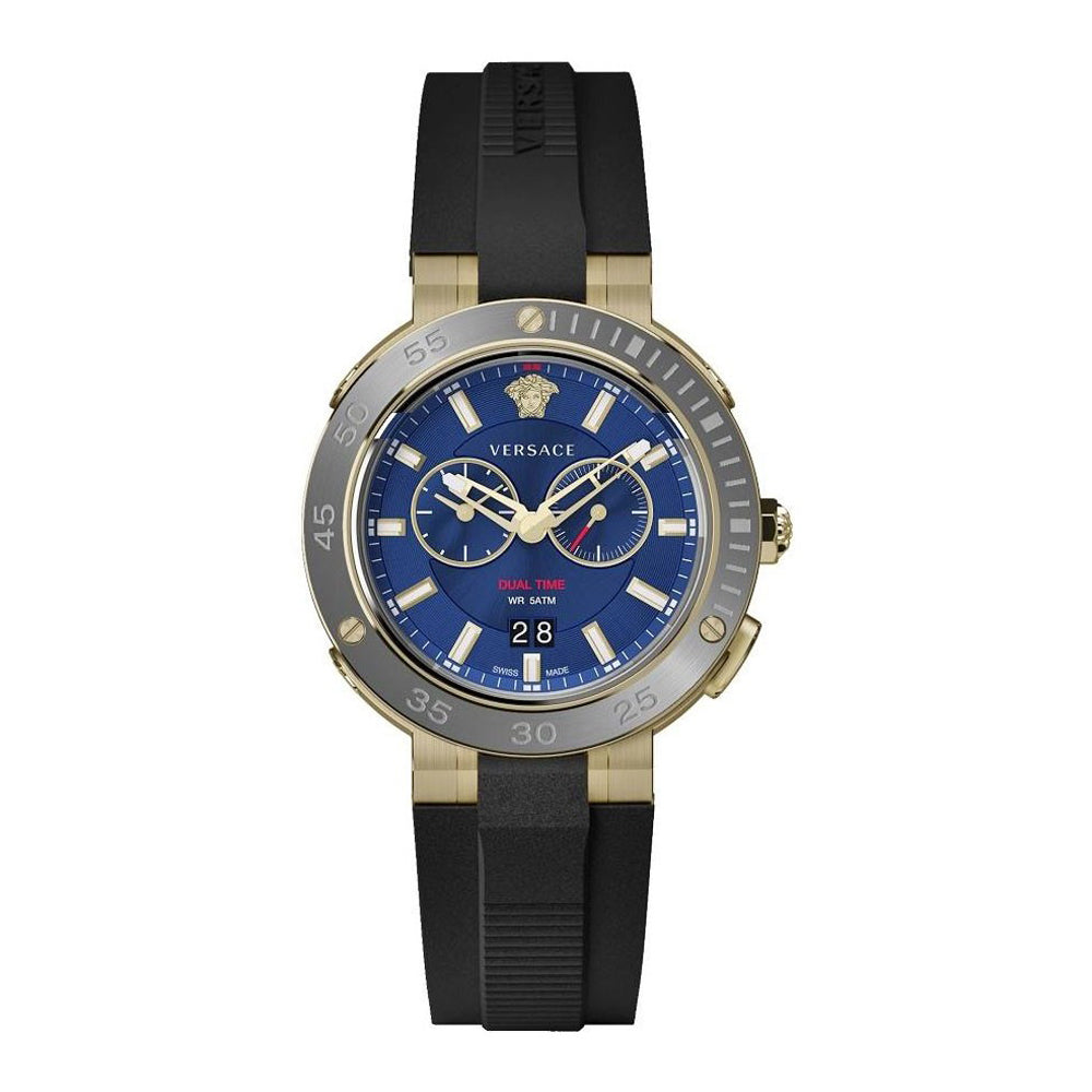 Versace VECN00119 V-Extreme Pro Montre Hommes Dualtimer