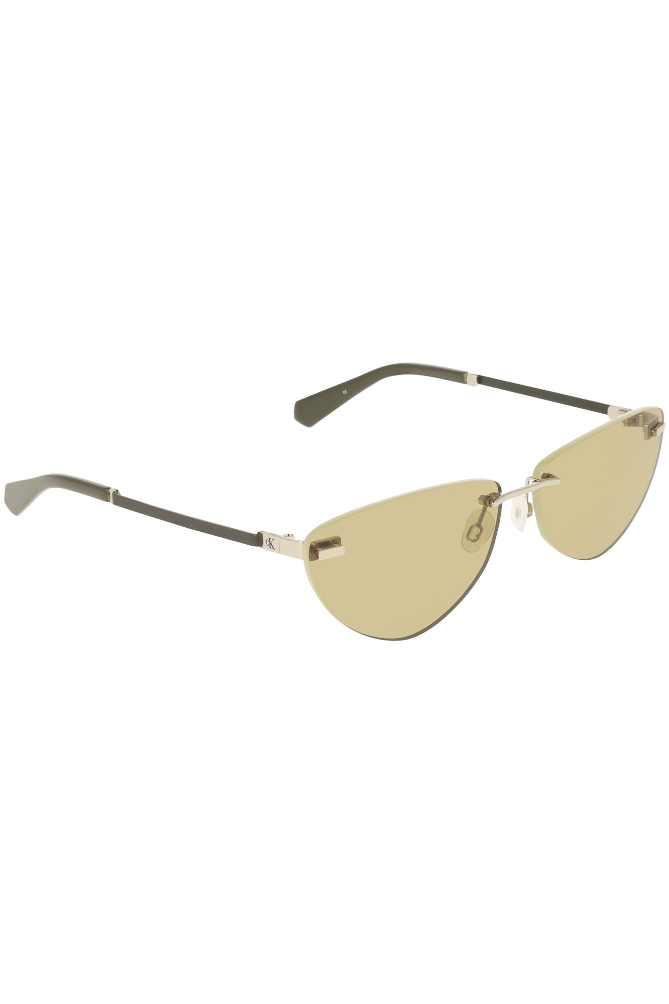 CALVIN KLEIN WOMEN'S SUNGLASSES GREEN