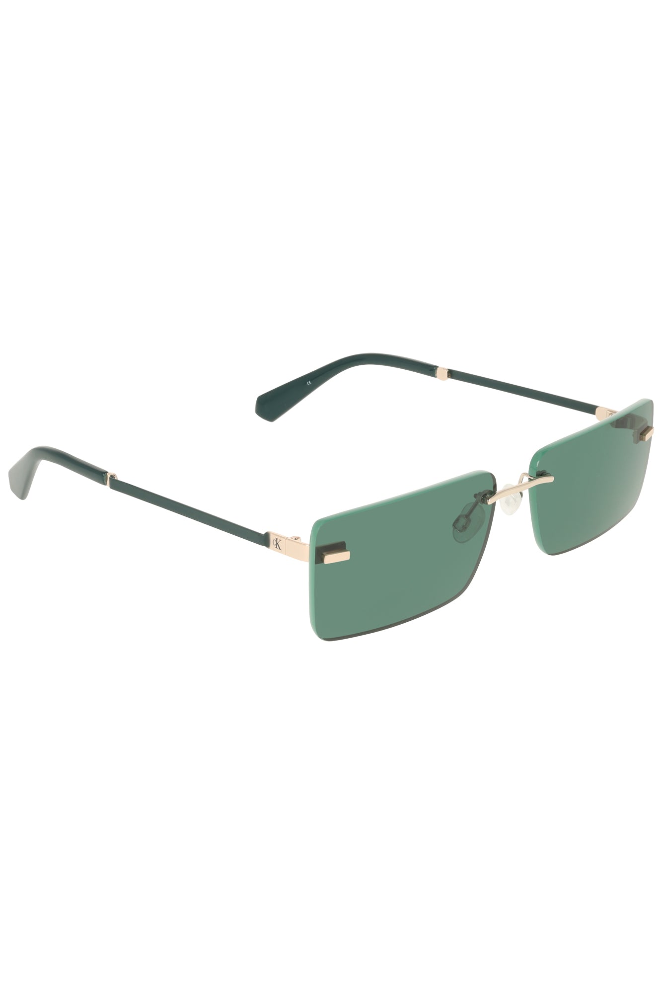 CALVIN KLEIN WOMEN'S SUNGLASSES GREEN