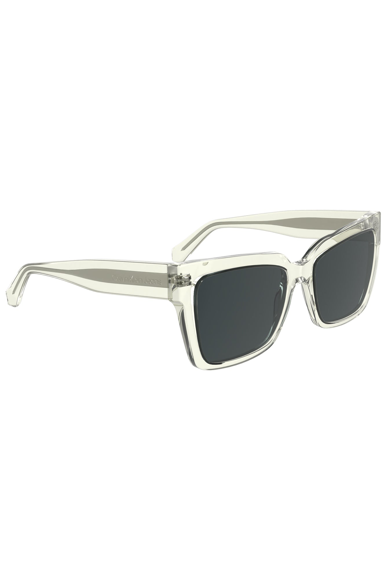 CALVIN KLEIN TRANSPARENT MEN'S SUNGLASSES