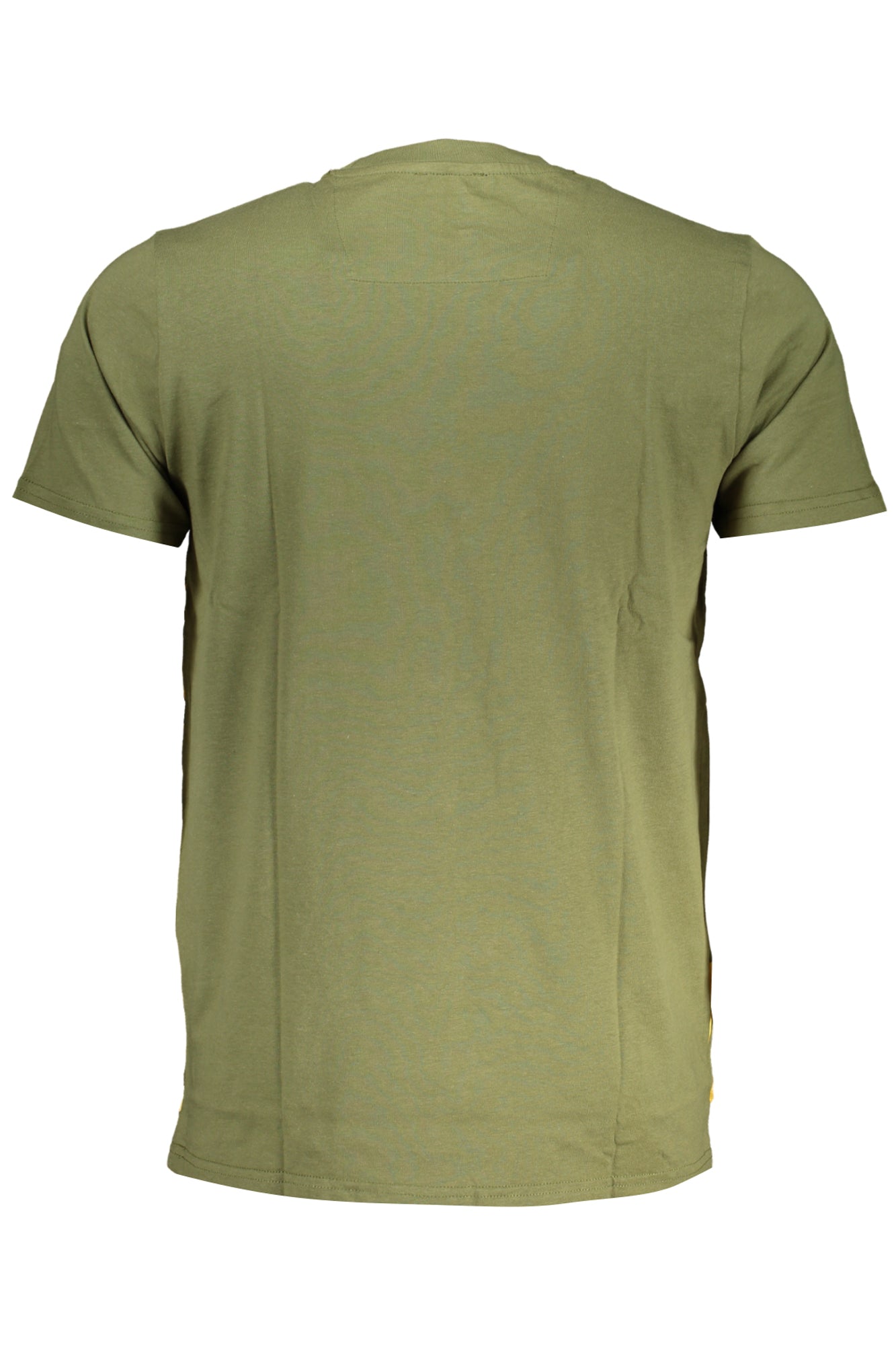 CAVALLI CLASS GREEN MEN'S SHORT SLEEVED T-SHIRT