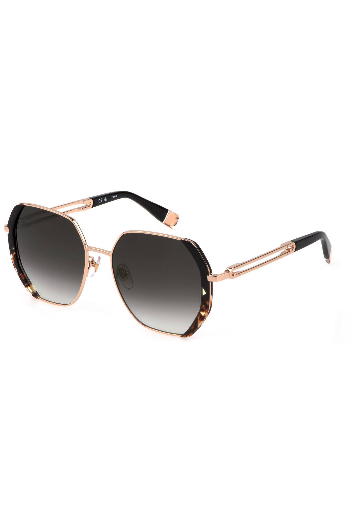FURLA GOLD SUNGLASSES FOR WOMEN-1