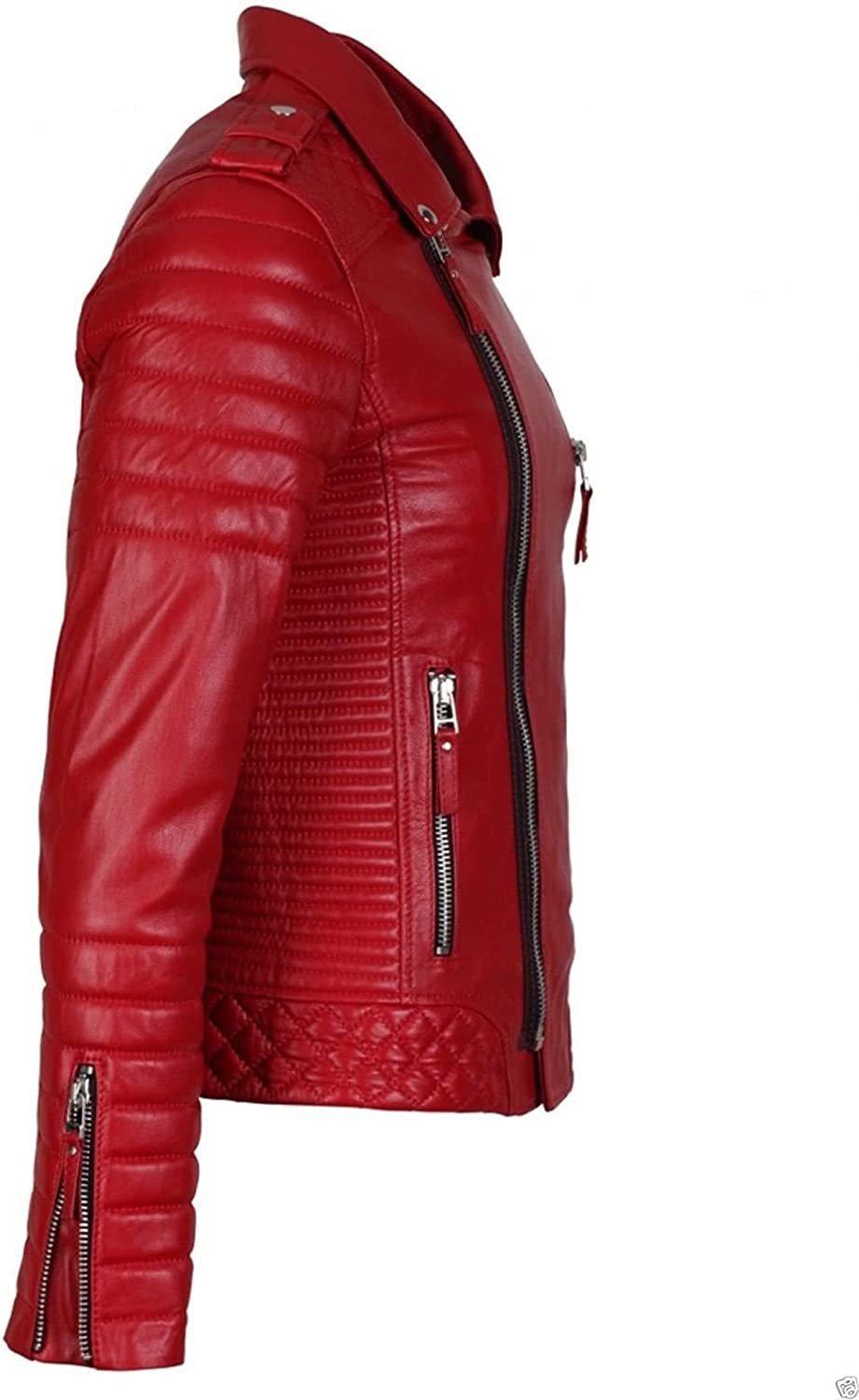 Thick Collar European And American Double Zipper Jacket