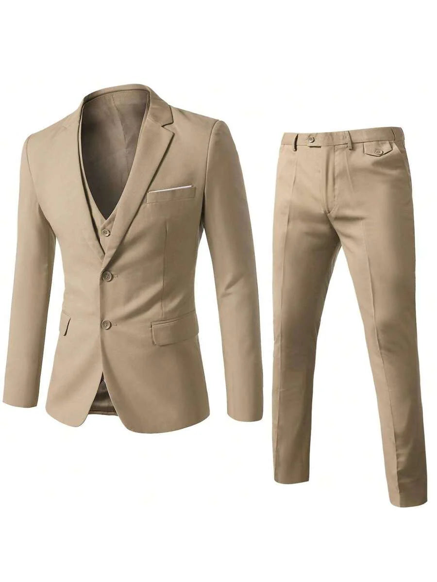 Herrenanzüge Slim Fit, 3-teilig