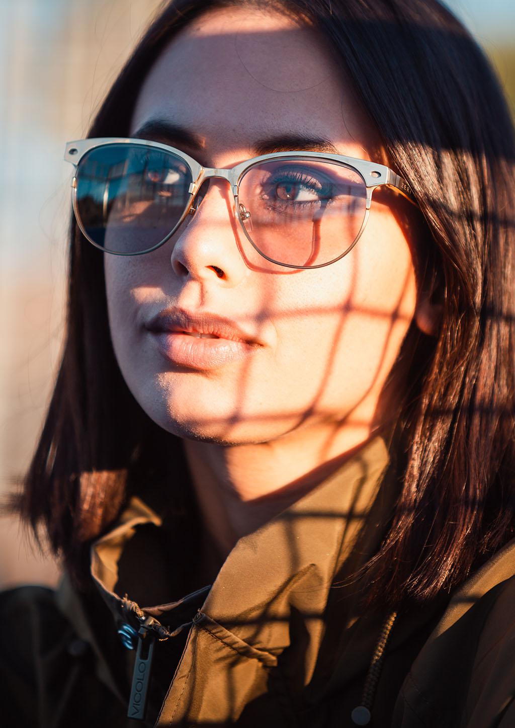 Titanium Clubmasters Sunglasses - V2 - 24K GOLD Plated