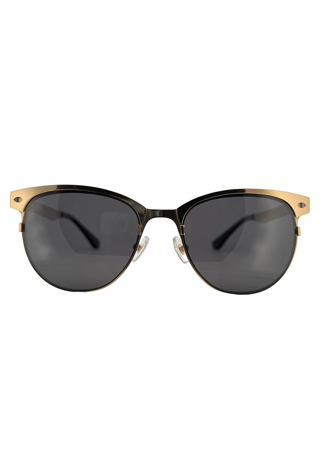 Titanium Clubmasters Sunglasses - V2 - 24K GOLD Plated