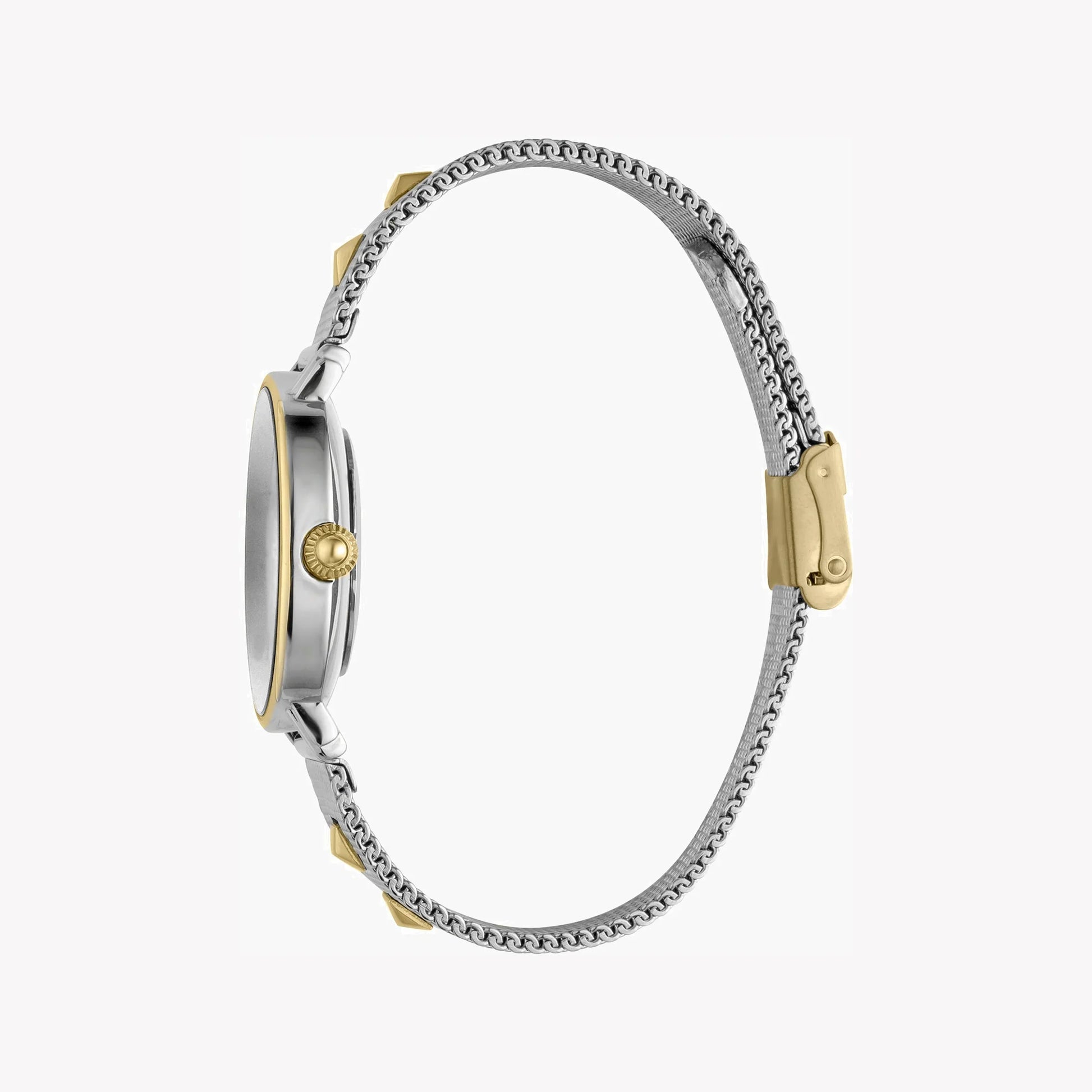 Just Cavalli Women's Silver Watch, Champagne Dial | Jc1l077m0095-2