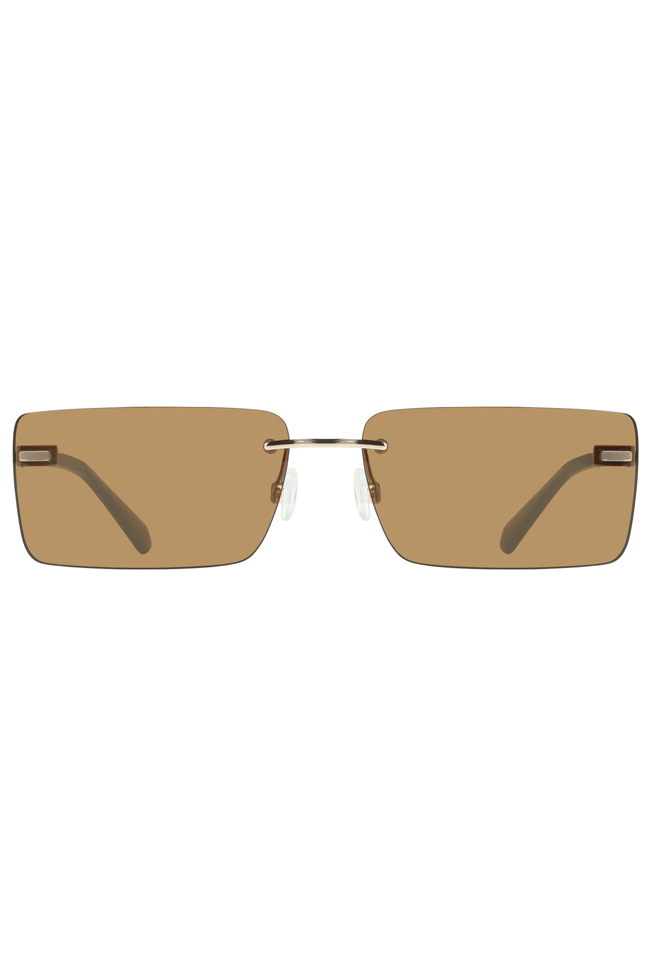 CALVIN KLEIN WOMEN'S SUNGLASSES BEIGE