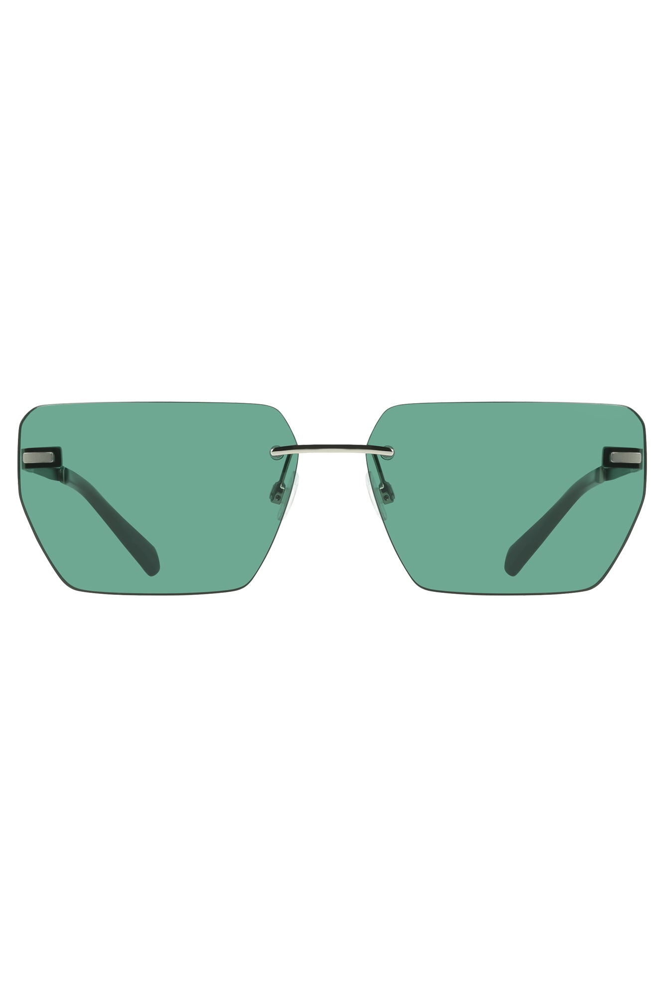 CALVIN KLEIN MEN'S SUNGLASSES GREEN