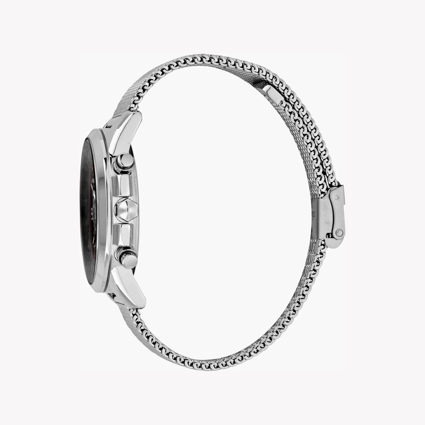 Just Cavalli Men's Silver Watch, Black Dial | Jc1g175m0055-1