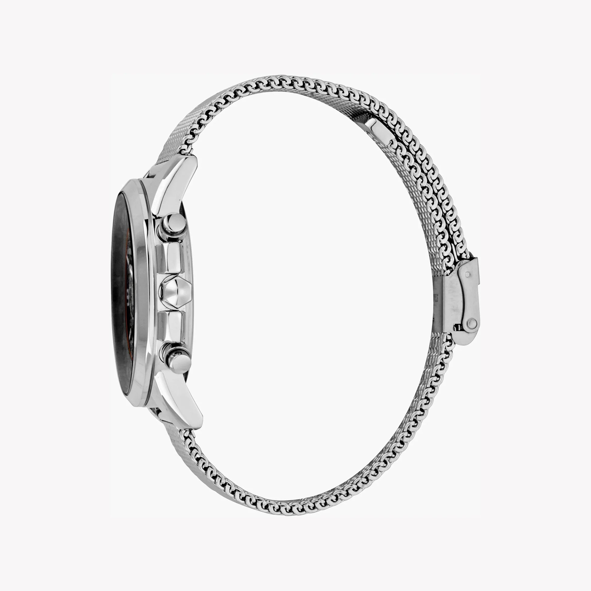 Just Cavalli Men's Silver Watch, Black Dial | Jc1g175m0055-1