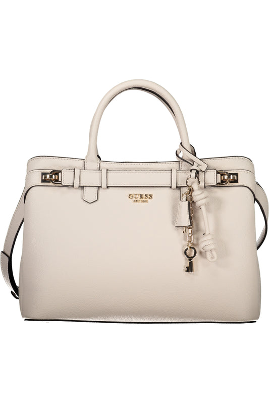 GUESS JEANS WOMEN'S BEIGE BAG