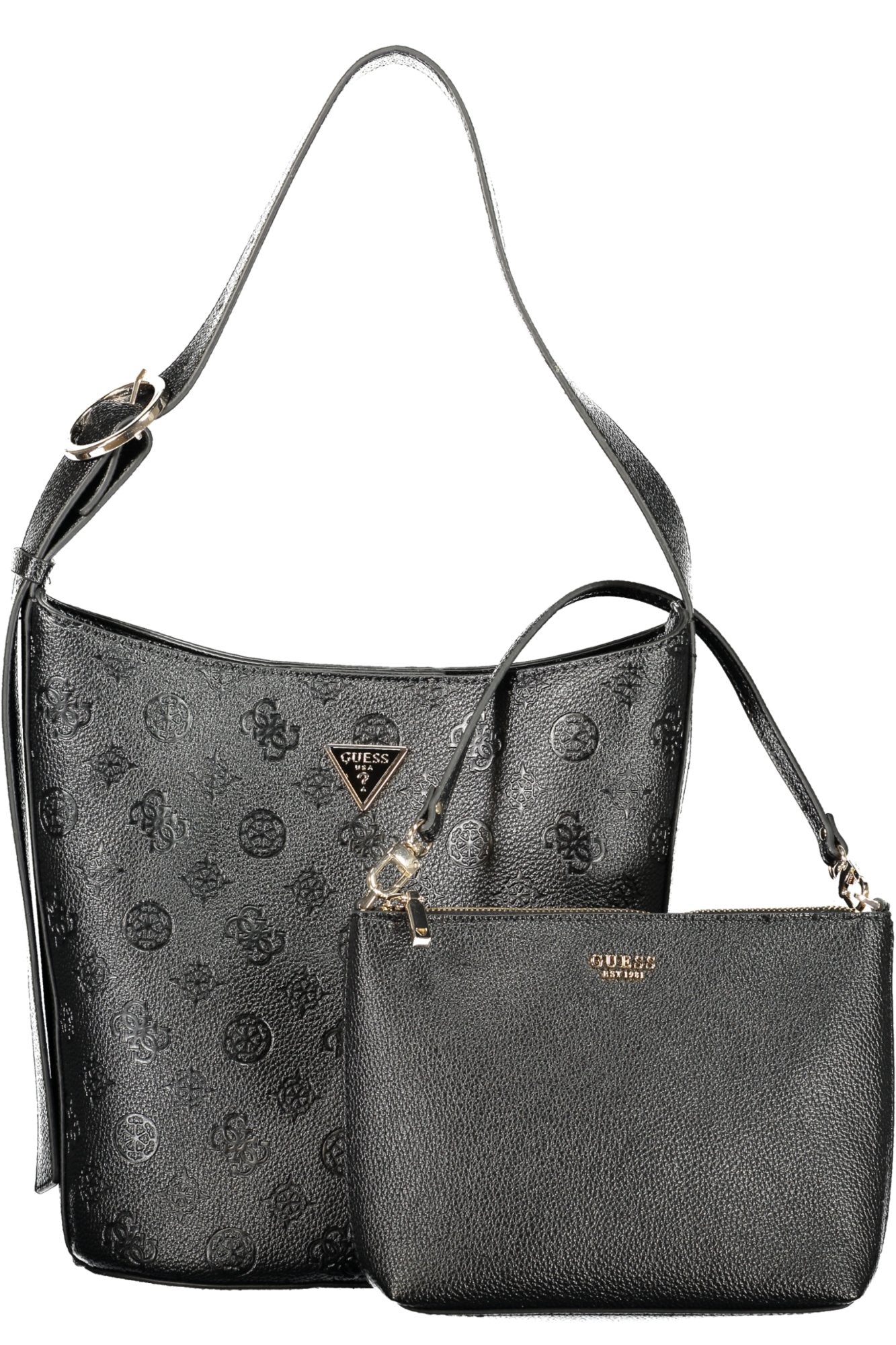 GUESS JEANS WOMEN'S BLACK BAG