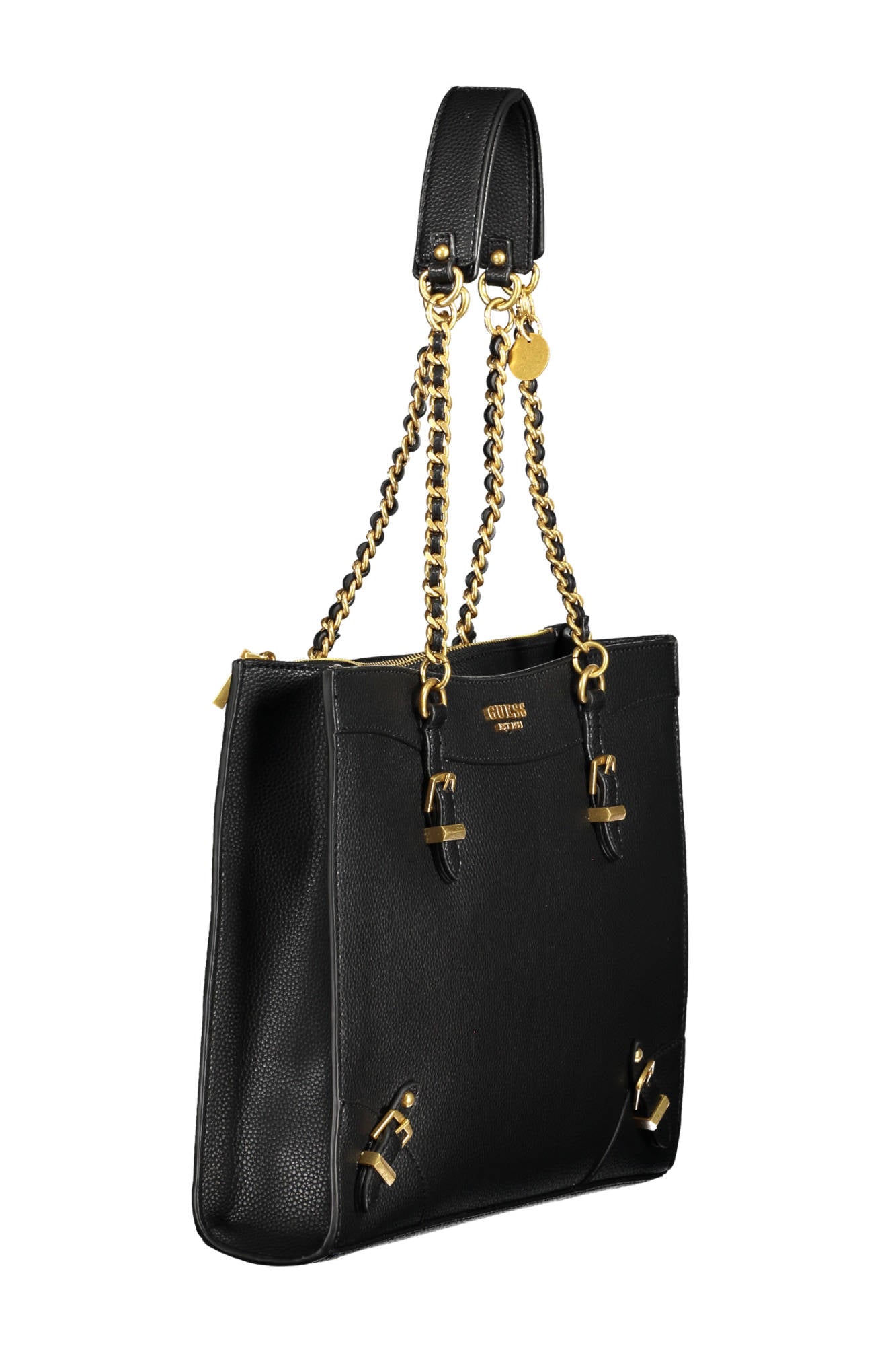 GUESS JEANS BLACK WOMEN'S BAG