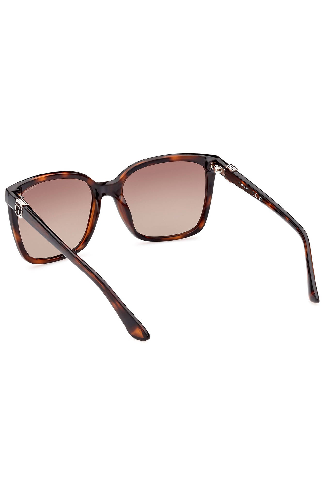 GUESS JEANS WOMEN'S SUNGLASSES BROWN