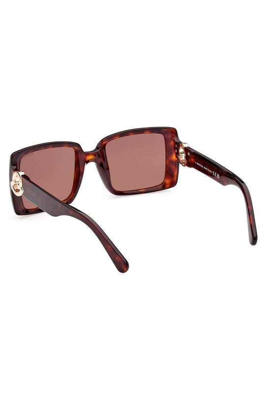 MONCLER WOMEN'S SUNGLASSES BROWN